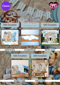 Boy Adventure Begins Baby Shower Canva Template -Digital Download | Minted Moments